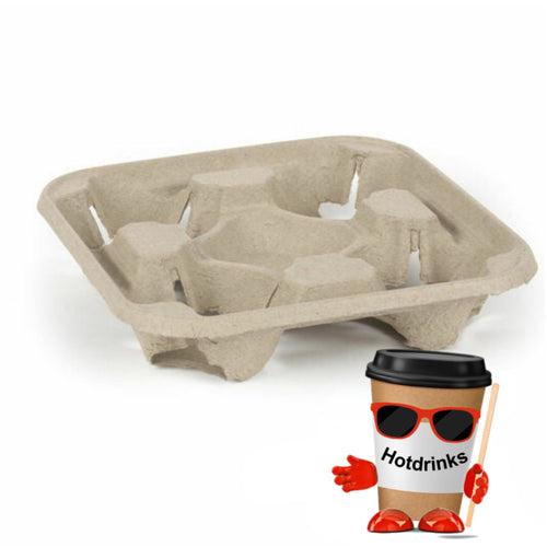 4 Cup Carrier Tray / Holder