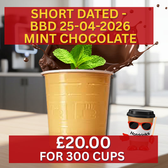 73mm Luxury Mint Hot Chocolate - OUT OF DATE - £20 SPECIAL BOX OFFER - BBD 25-04-2026