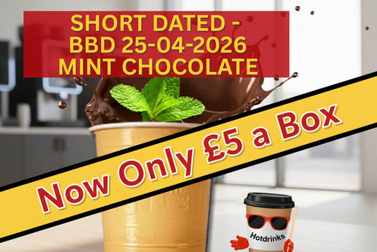 73mm Luxury Mint Hot Chocolate - OUT OF DATE - £5 SPECIAL BOX OFFER - BBD 25-04-2026