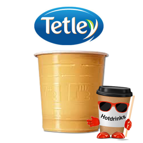 73mm Tetley Tea 'Tagged' White