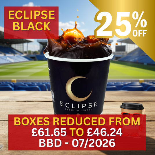 2Go 'Eclipse' Americano Black Coffee SPECIAL OFFER - 25% Off Box Price - BBD 07/2026