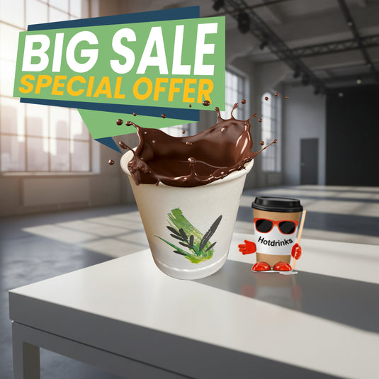 73mm Van Houten Hot Chocolate - £20 for 180 Cups