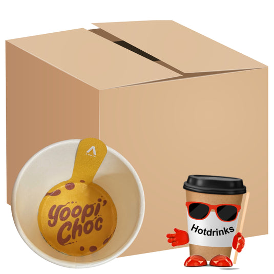 73mm Van Houten Hot Chocolate - Foil Sealed, Paper Cup