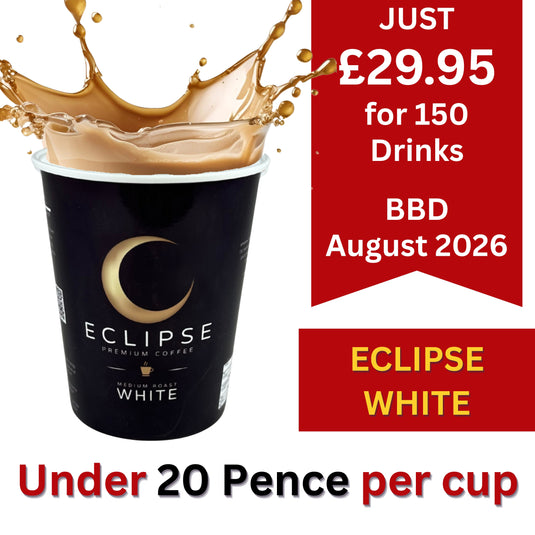 2Go 'Eclipse' White Coffee - JUST 29.95 per Box! - BBD 08/2026