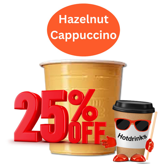 73mm Hazelnut Cappuccino - ON OFFER - 25% OFF BOX PRICE