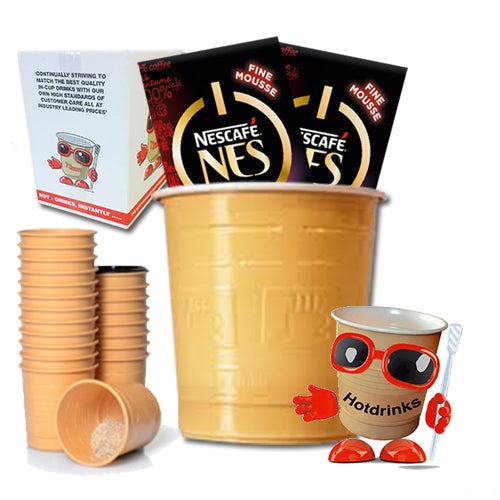 73mm Nescafe 'Nes' Coffee White