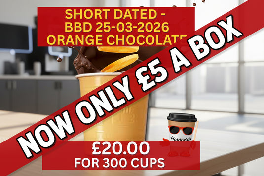 73mm Luxury Orange Hot Chocolate - OUT OF DATE - SPECIAL £5 BOX OFFER - BBD 25-03-2026
