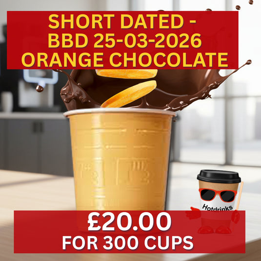 73mm Luxury Orange Hot Chocolate - OUT OF DATE - SPECIAL £20.00 BOX OFFER - BBD 25-03-2026