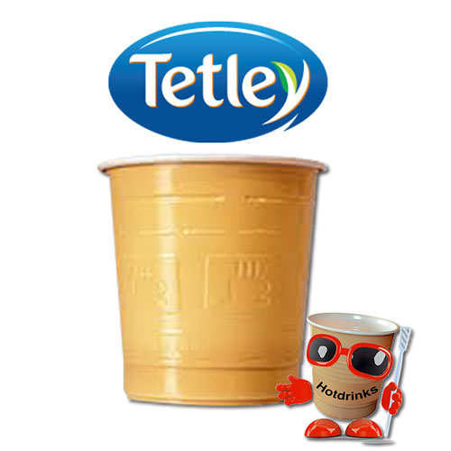 73mm Tetley Tea 'Tagged' White