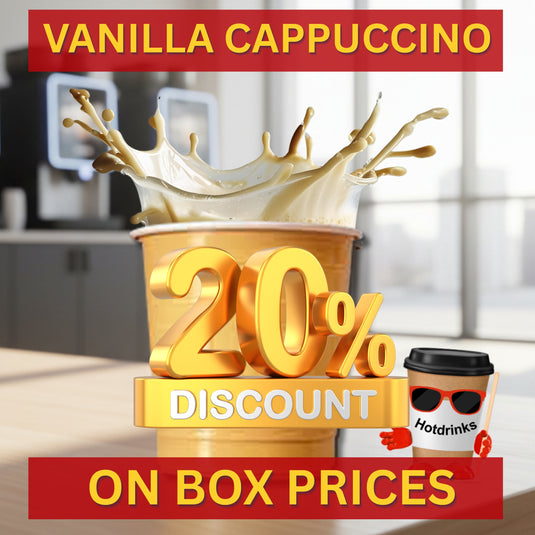 73mm Vanilla Cappuccino - 20% Discount on box and pallet prices