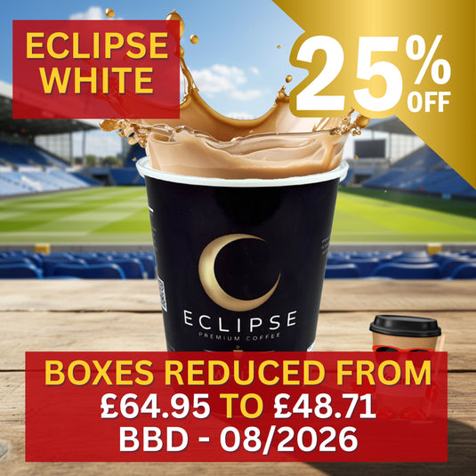 2Go 'Eclipse' White Coffee - SPECIAL OFFER - 25% Off Box Price - BBD 08/2026