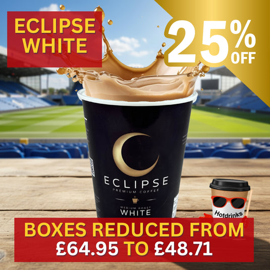 2Go 'Eclipse' White Coffee - SPECIAL OFFER - 25% Off Box Price